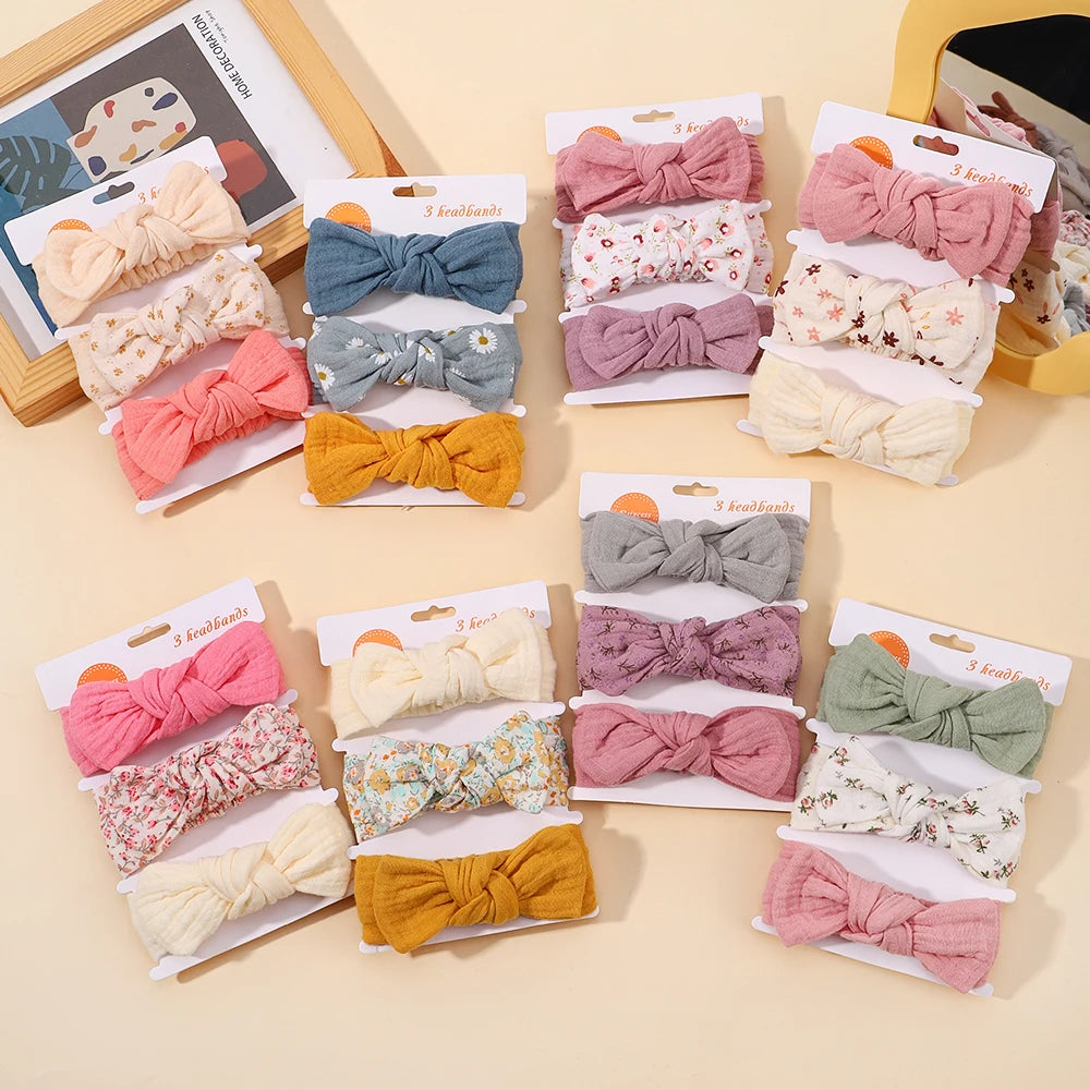 3Pcs Baby Girls Headband Set